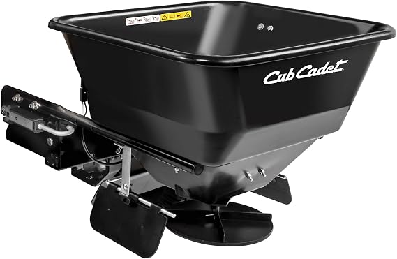 CUB CADET 19A30028100 FastAttach 100lb Rear Electric Spreader | Fits GSX LE XT3 XT2 XT1 ST54 SLX54 SLX50 LX46 LX42