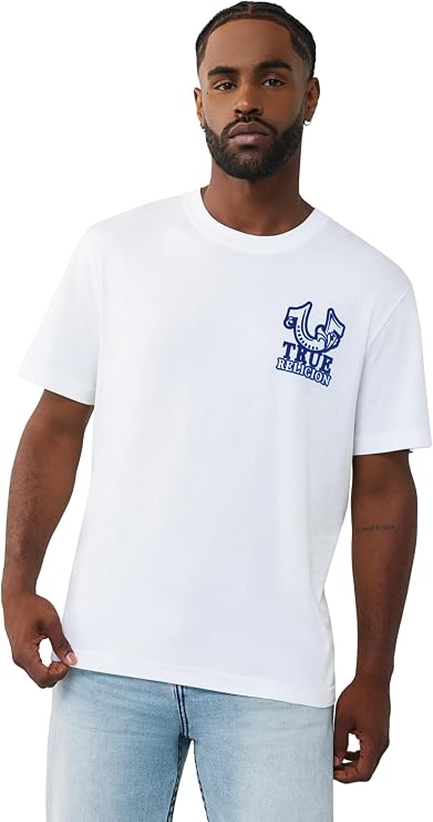 True Religion Men's Ss Tr Crest Tee