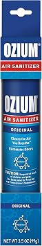 Ozium 3.5 Oz. Air Sanitizer & Odor Eliminator for Homes, Cars, Offices and More, Original Scent