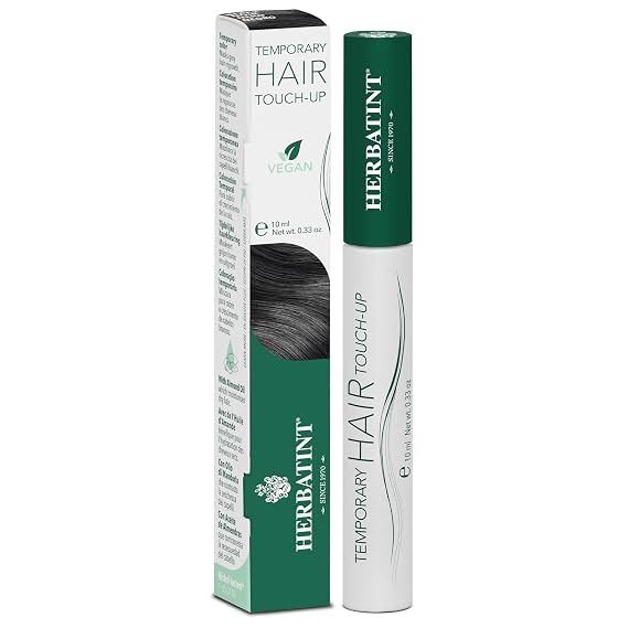 Herbatint Black Root Touch Up Hair Color, Temporary Gray Root Coverage
