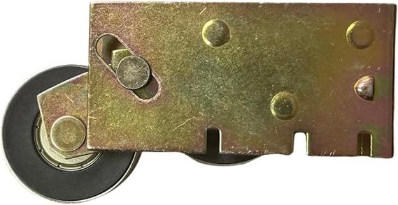 Hardware Stainless Steel Sliding Door Tandem Roller 3-1/8" x 1-1/2" Smooth Quiet Glide Replacement Verify Housing & Wheel Style for Fit Fix