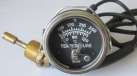 57302 Temperature Switch Gauge 4 ft Capillary