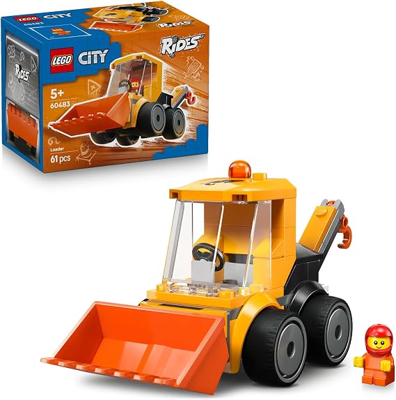 LEGO City Araçlar - İnşaat Yükleyicisi 60483