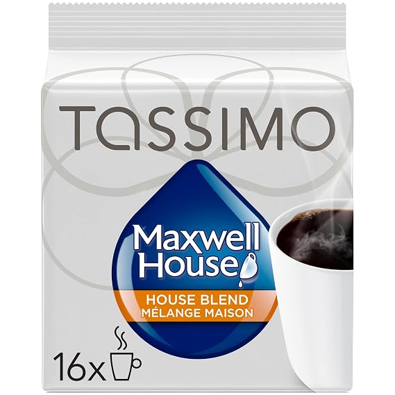 MAXWELL HOUSE House Blend Coffee, 126g, 16 Count {Imported from Canada}