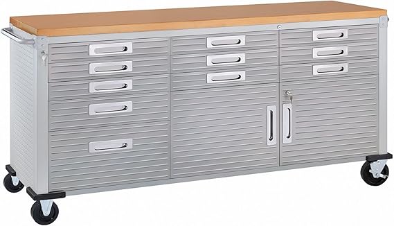 Seville Classics Ultrahd Rolling Workbench (Granite)