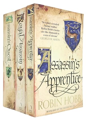 Robin Hobb Collection 3 Books Set Pack (The Farseer Trilogy) ( Assassin's Apprentice, Royal Assassin, Assassin's Quest)(Farseer Trilogy) (The Farseer Trilogy)