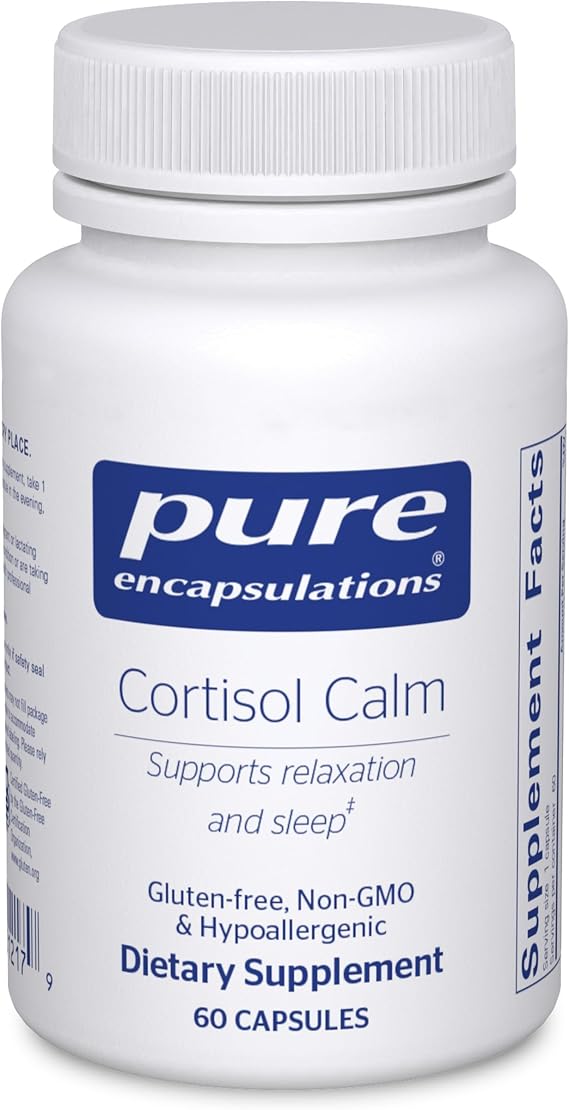 Pure Encapsulations Cortisol Calm, 60 Capsules