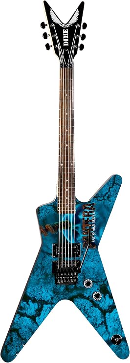 Pantera - Dimebag Darrell"Driven" FBD Tribute Miniature Guitar Model