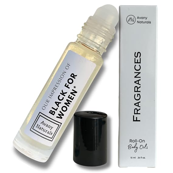 Pheromone Oil Perfume For Women - Small Fragrance Body Oil - Travel Size Toiletries Vacation Essentials (BlackWoman Inspired)