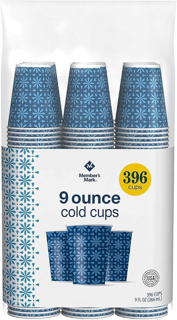 Member's Mark Paper Cold Cup, 9 oz. (360 ct.)