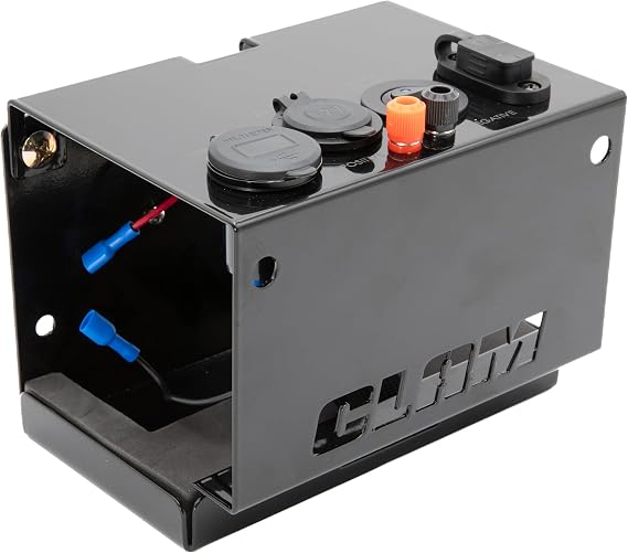 CLAM ClamLock Power Center 12V Battery Box for Shelters