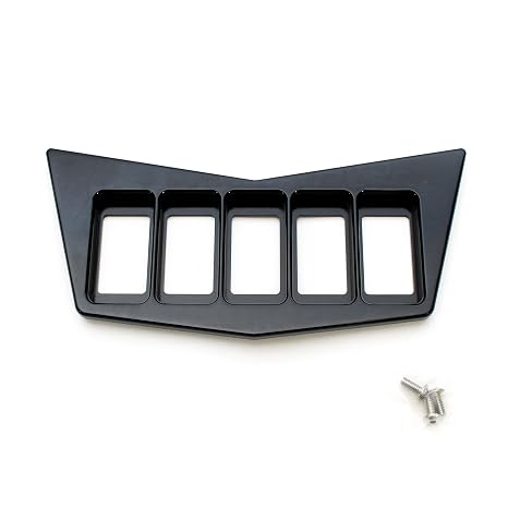Polaris RZR 800 Switch Panel 5 Hole Black (All Years)