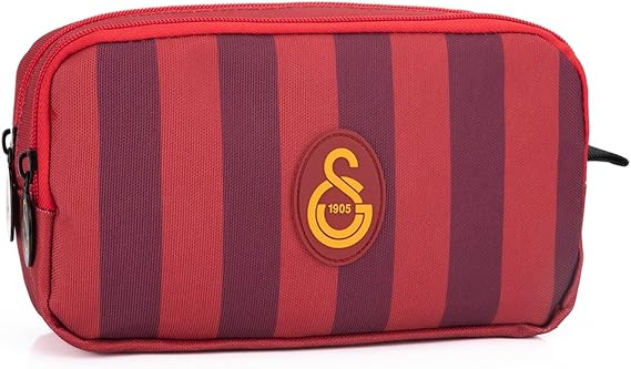 Galatasaray Kırmızı Çubuklu Kalem Çantası - 25512