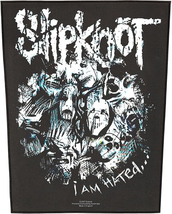 Slipknot Back Patch: I Am Hated -