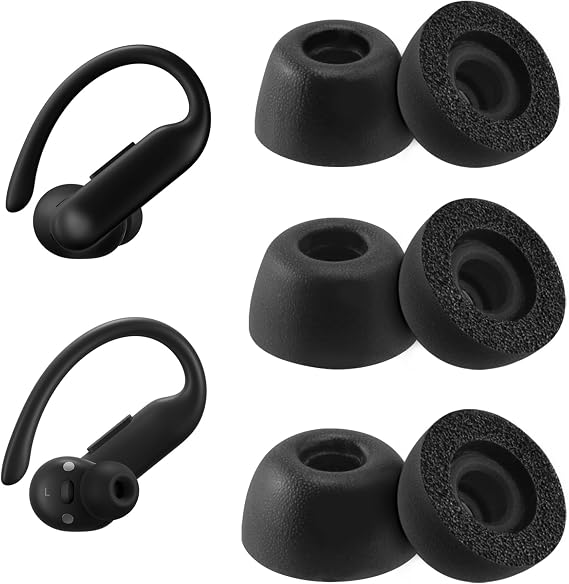 Replacement Foam Eartips for Powerbeats Pro 2, Ultimate Comfort