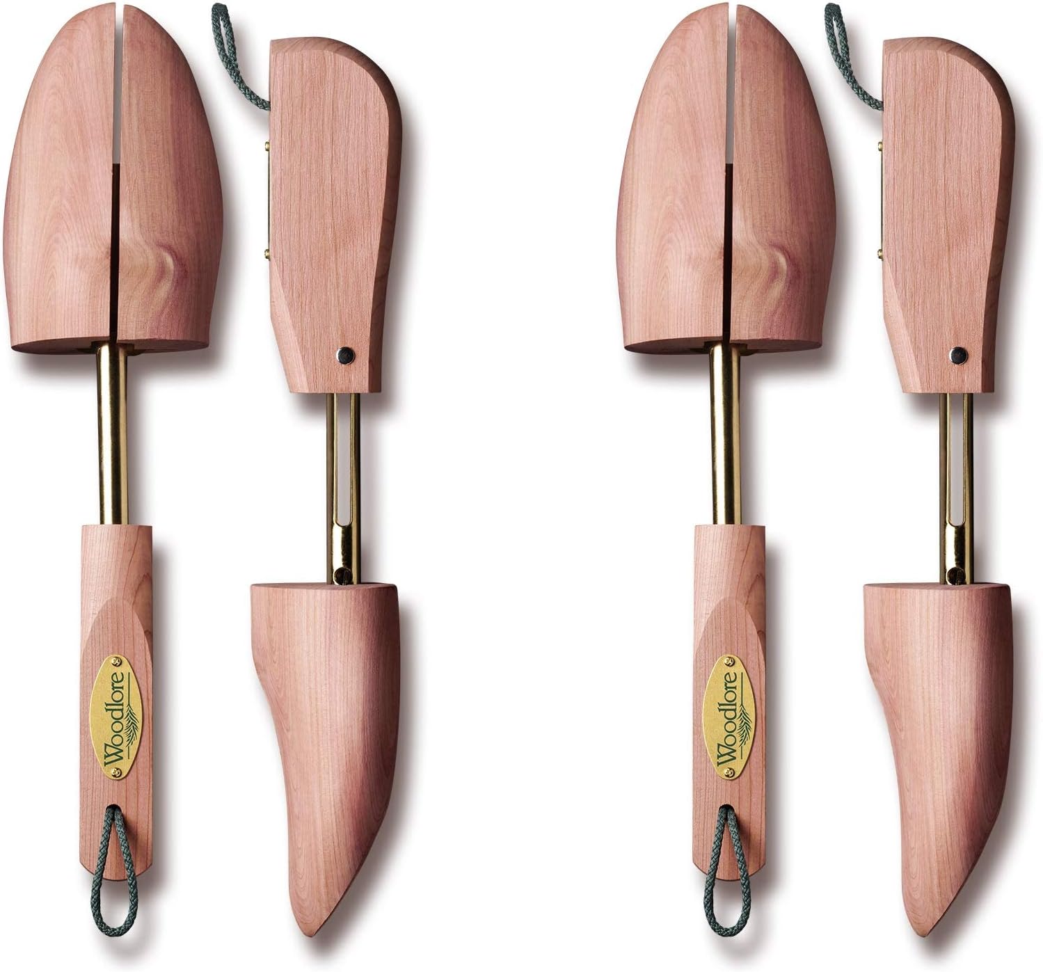 Allen Edmonds Woodlore Shoe Trees for Men 2-Pack Of Mens Adjustable Aromatic Red Cedar Shoe Trees MADE IN USA