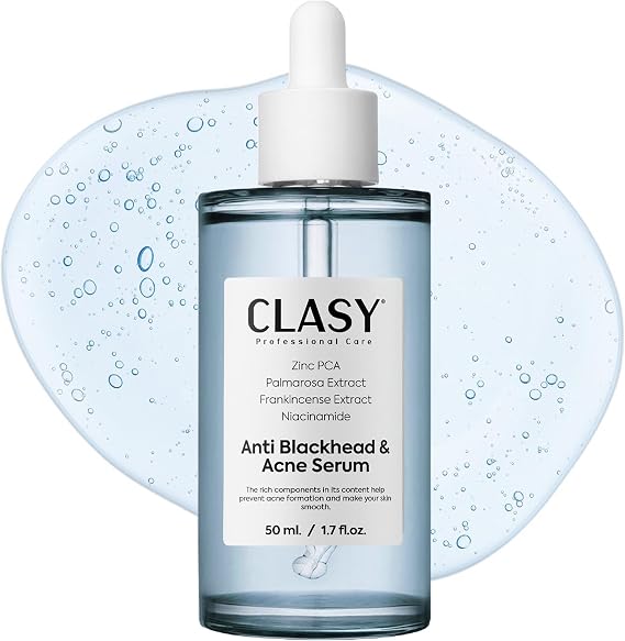 CLASYCARE Niacinamide Yüz Serumu – Gözenek Görünümünü Sıkılaştırmaya ve Yağ Dengesini Desteklemeye Yardımcı – Siyah Nokta & Leke Görünümü İçin Aydınlatıcı Bakım Serumu, 50 ml
