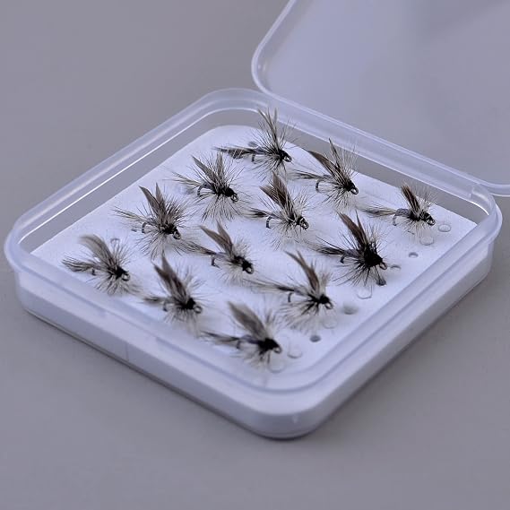 YAZHIDAFly Fishing Dry Flies/A Dozen //HEMMINGWAY/Adams/ (HEMMINGWAY)