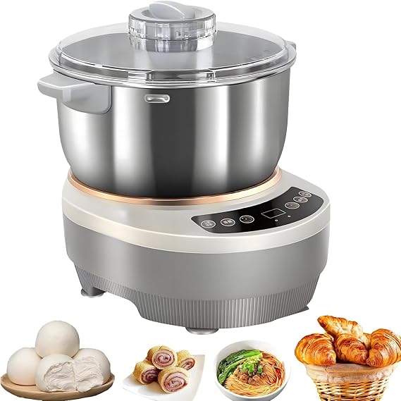 Dough Maker with Ferment Function, Electric Dough Maker, Kitchen Bread Kneading Machine Pizza Dough Maker, for Bread Pizza Dumpling Dough 7L