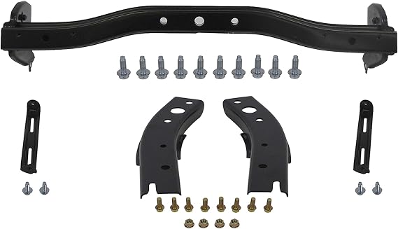 Bundle For 2000-2006 Tundra Rear Bumper Reinforce Bar Arm Bracket Screws Kits To1166111 To1162101 To1167111
