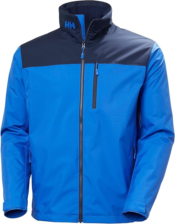 Helly Hansen Men's Crew Midlayer Waterproof Jacket Windproof Breathable Sailing Coat