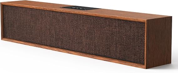 Retro Wood Computer Speaker Bluetooth 5.3