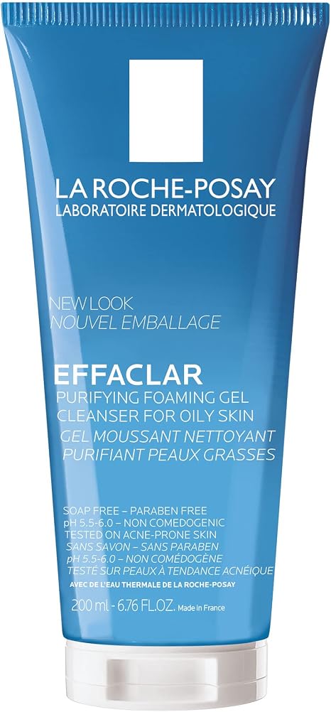 La Roche Posay Effaclar Mousse Cleansing Gel -6.76 Fl Oz.