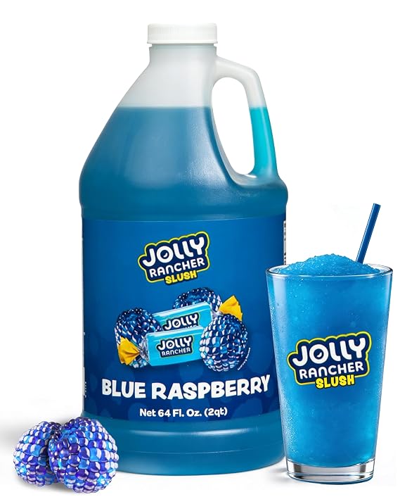 JOLLY RANCHER SLUSH Grape Slushie Mix Syrup, Machine-Ready, 1/2 Gal