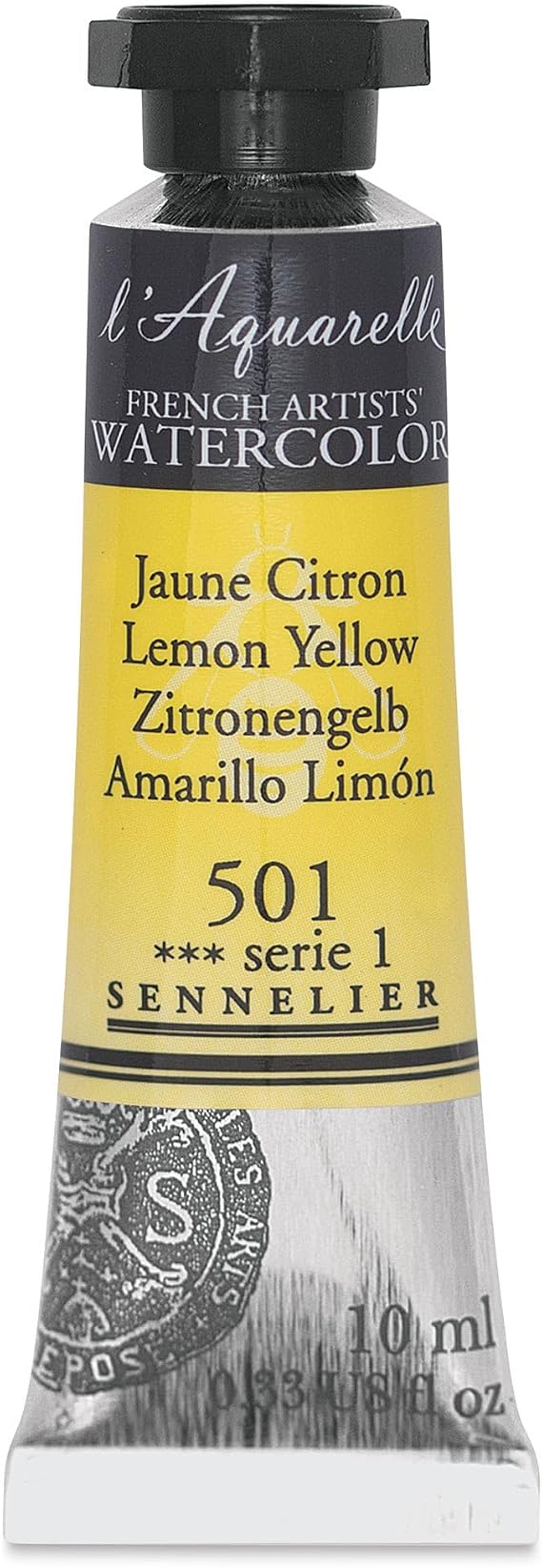 Sennelier French Artists' Watercolor, 10ml, Lemon Yellow S1