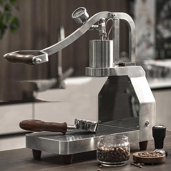Manual Lever Espresso Machine with PID Temperature Control for Home and Commercial Use