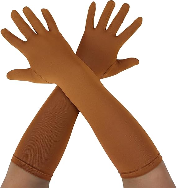 Unisex 15 Long Elbow Spandex Costume Party Gloves