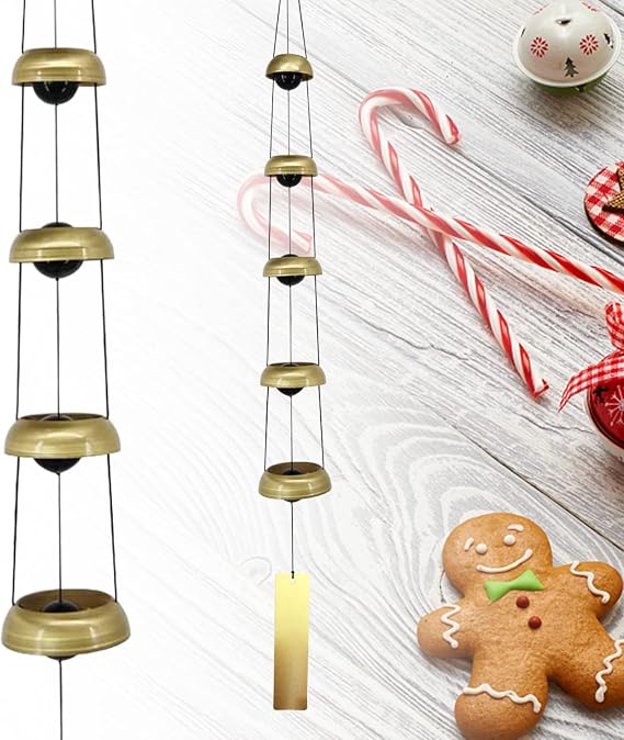 Copper Wind Chimes, Temple Wind Chime,Feng Shui Wind Chimes for Home Yard Outdoor Decoration