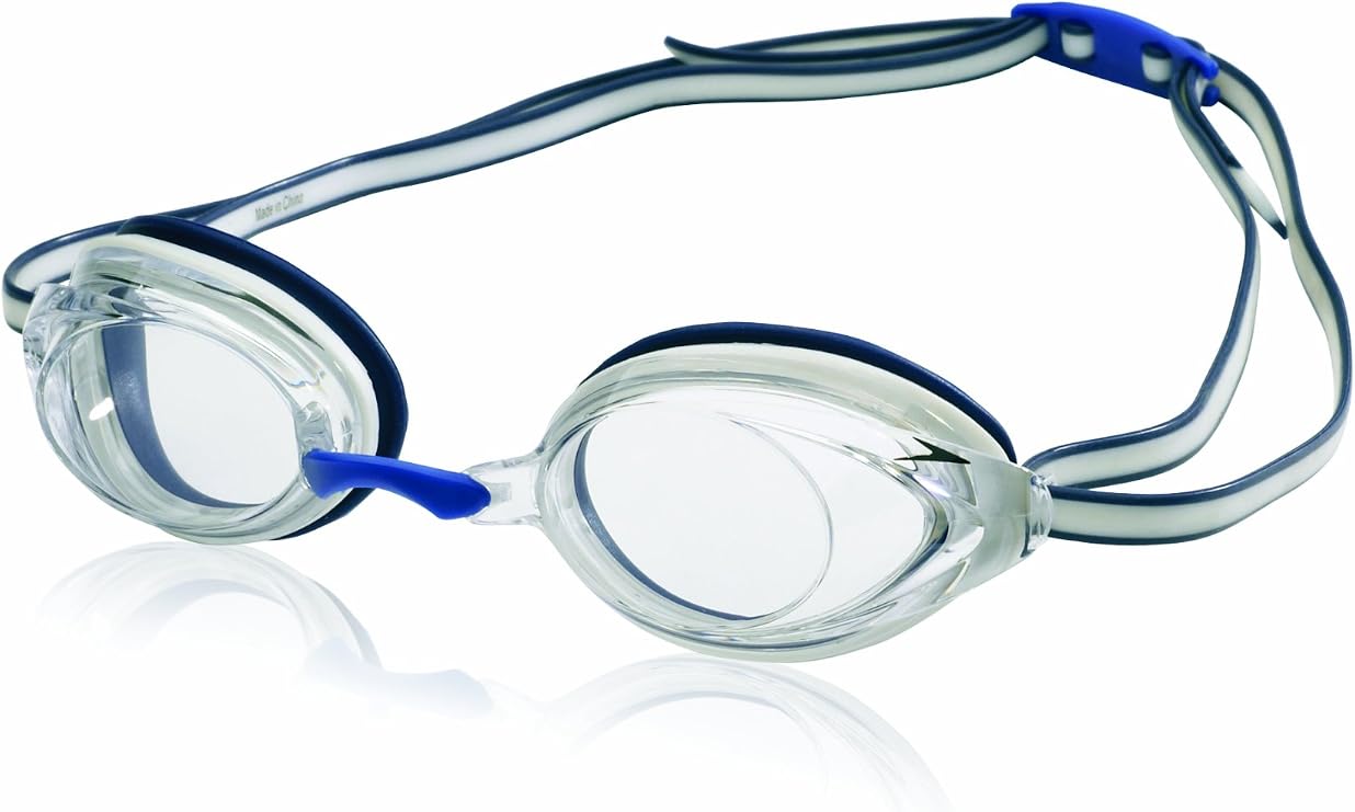 Speedo unisex-adult Swim Goggles Vanquisher