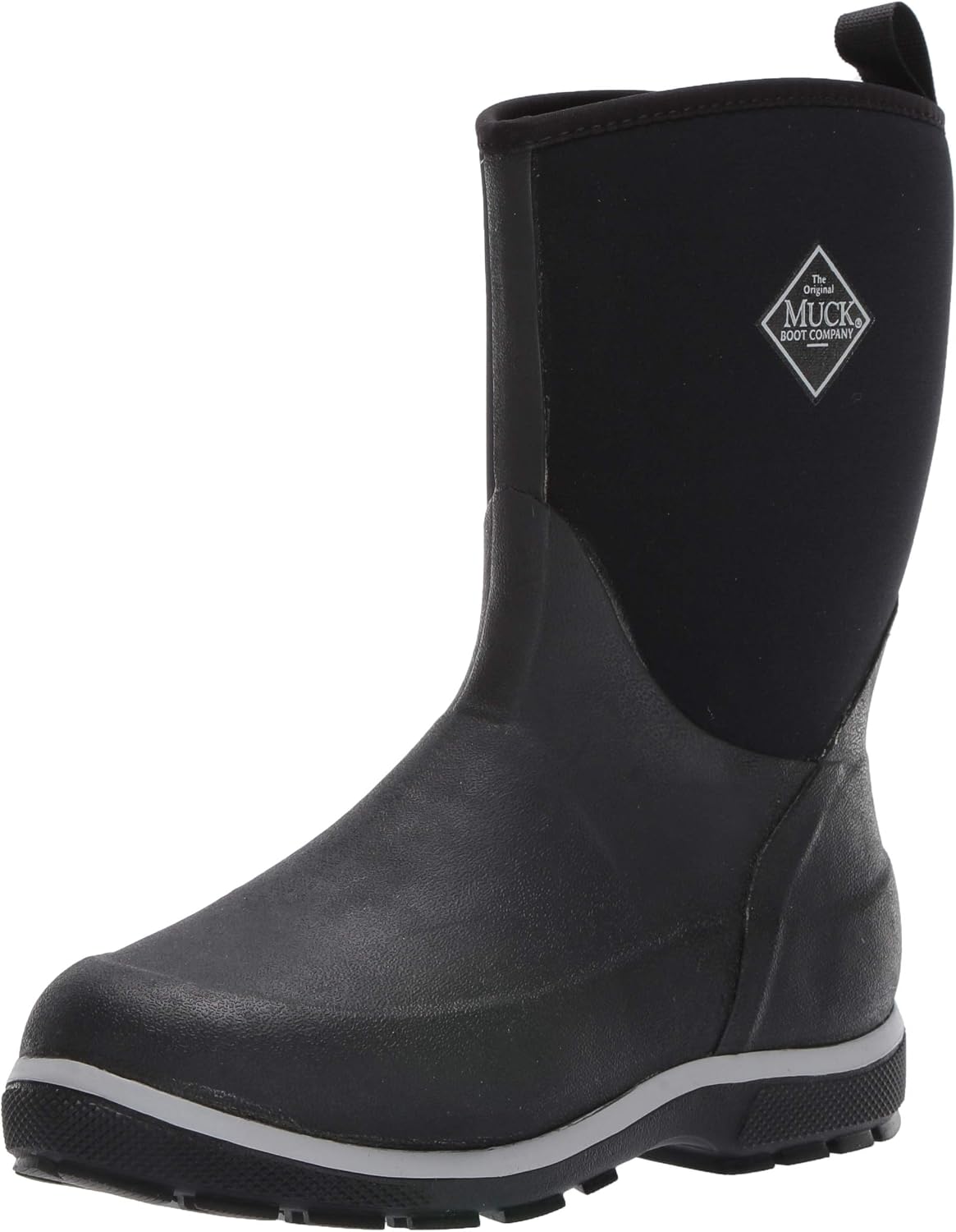 Muck Boot Unisex-Kids Element Knee High Boot, Black Big Kids 3