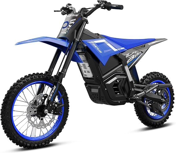 Electric Dirt Bike for Teens & Adults, 3000W Brushless Mid-Drive Motor, 220Nm Torque, 38 MPH, 48V/23.5Ah, IPX6 Waterproof Battery, Full Hydraulic Air-Bag Suspension Ebike