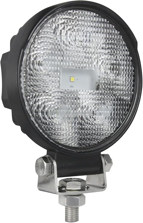 HELLA 357108001 ValueFit 5 Round LED Close Range Worklight, Black