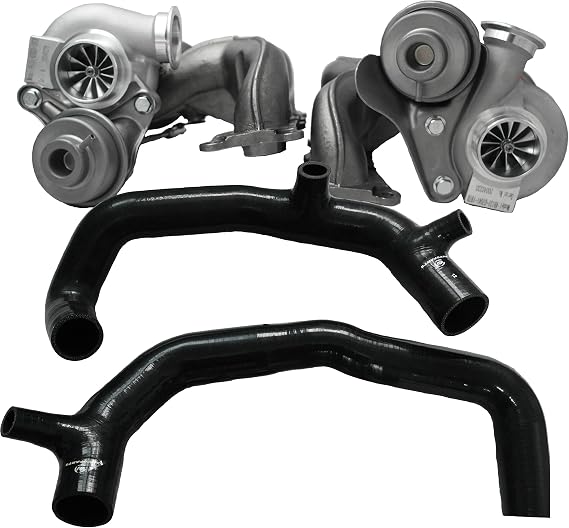 VIV Upgraded V3 TD04-19T Billet Twin Turbochargers +2" air inlet pipes for B.M.W 335i/is/ix 3.0L with N54