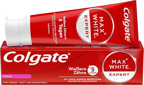 Colgate Max White Expert Original Toothpaste 75 ml - Toothpaste for White Teeth