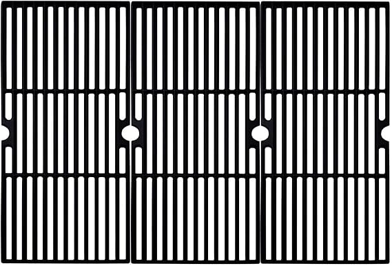 810-4551-0 Grill Grates Replacement Parts for Brinkmann Grill Parts 810-1750-S 810-1751-S 810-3551-0 810-3752-F Pit Boss Pro Series 820 PB820PS1 820PS1 Cast Iron Brinkman 5 Burner Gas Cooking Grates