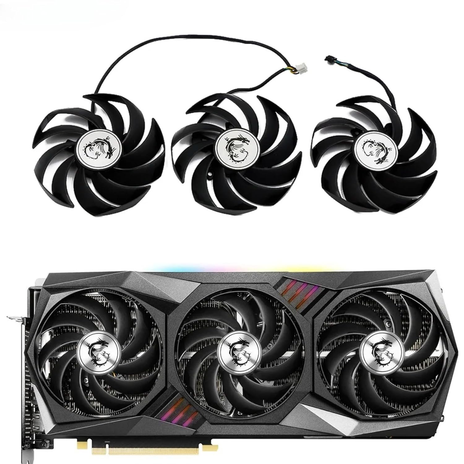 PLD09210S12HH 90MM 4PIN for MSI Geforce RTX3080 3080Ti RTX3060 3060 Ti RTX 3070 3080 3090 Gaming X Trio Graphics Card Fans