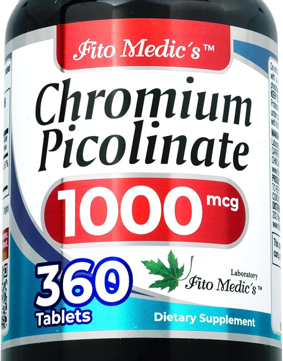 Lab | Chromium picolinate | Chromium | picolinato de cromo | 360 Tablets
