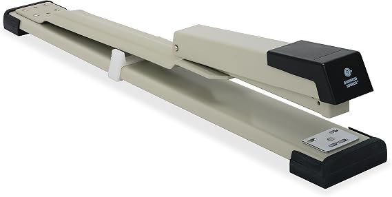 Business Source Long Reach Stapler (62827) Black-Putty