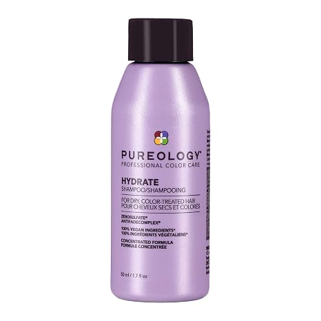 Pureology Hydrate Shampoo Moisturizes & Nourishes Dry Hair, Sulfate-Free