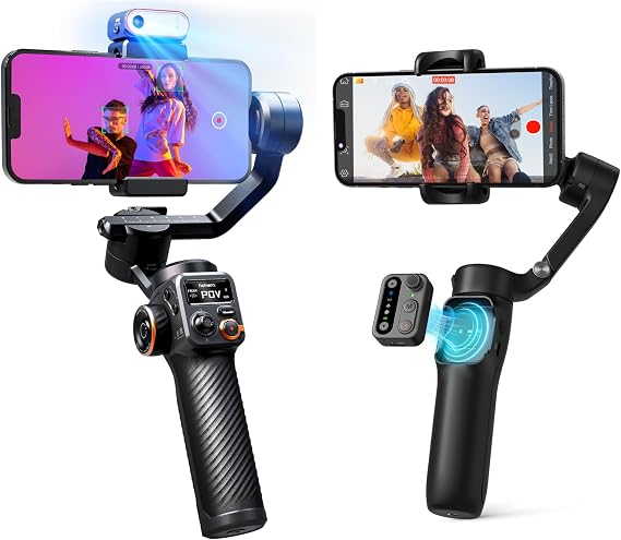 hohem iSteady M6 Kit Gimbal Stabilizer for Smartphone & hohem iSteady X3 SE Gimbal Stabilizer for iPhone