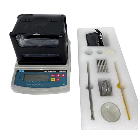 Solid Electronic Densimeter with Maximum Weight 2000g