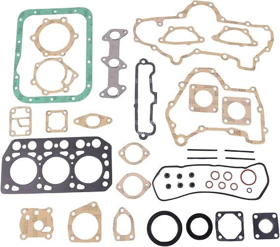 K3D Full Overhaul Gasket Kit for Mitsubishi MM15T MM20 MT17 MT210 MTE1800 H1900 MC1900 MC1950 Case 234 244 245 254 Toro GM72 GM322D GM324D GM325D Tractor