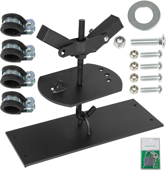 Universal Steel Roof Racks Spare Tire Carriers - for Spare Tires Up to 35"