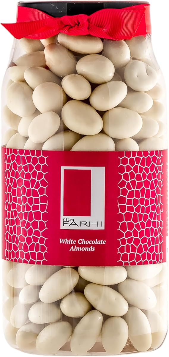 Rita Farhi White Chocolate Almonds, 770g