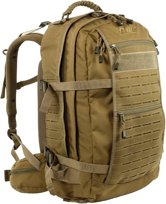 Elite Survival Systems Mission Pack, Tan, W/Reservoir - Is A Part of The and Dependable Carrying Bags From - Coyote Tan, N/Hand