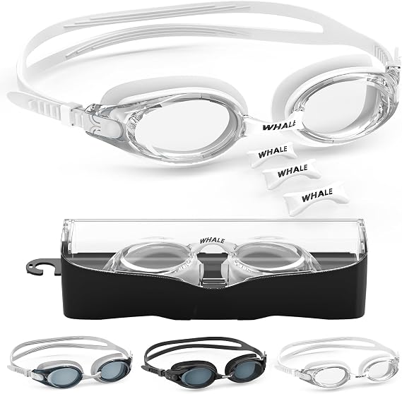 Whale swim goggles HD Anti-fog Swimming Goggles Adults/Youths Both Suitable